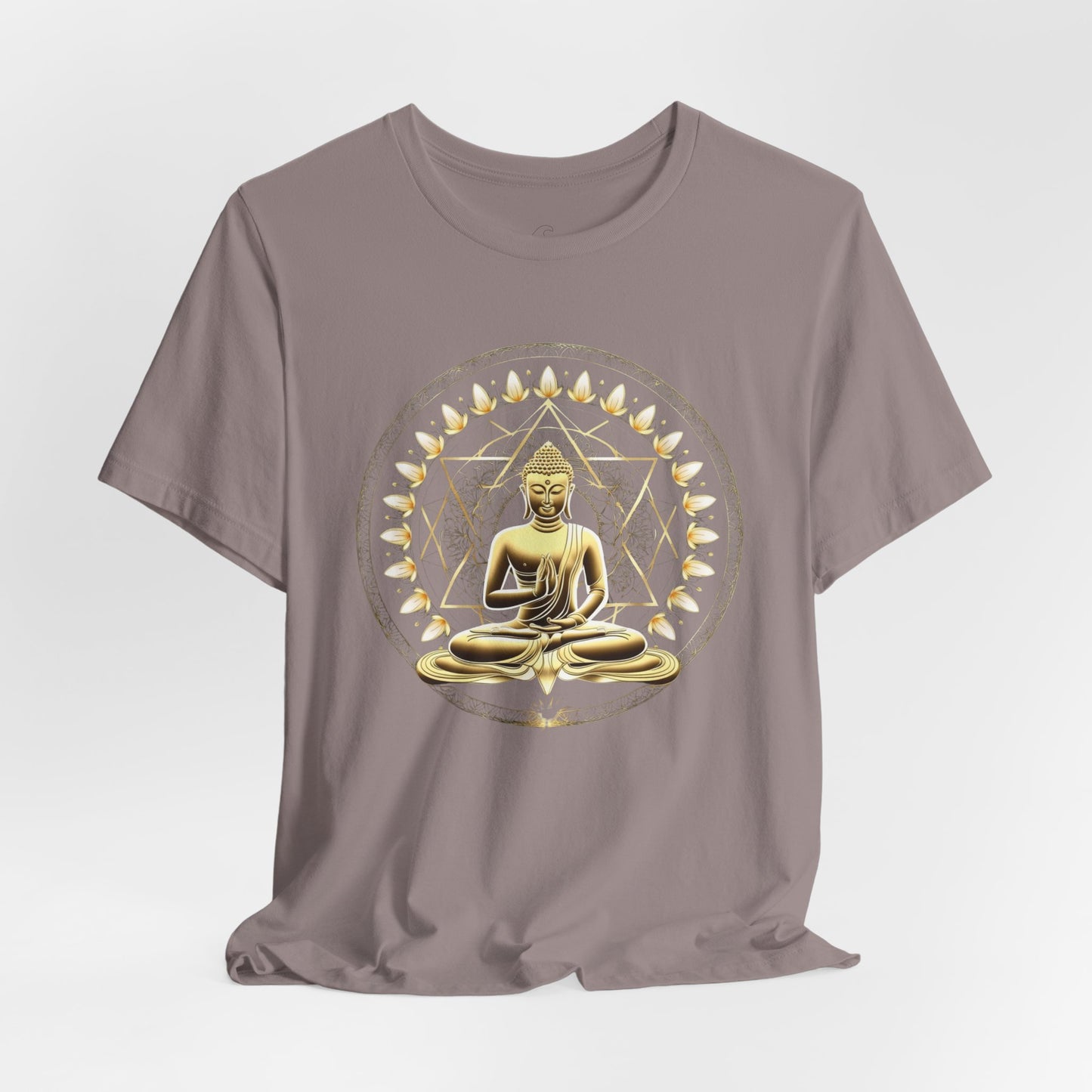 Golden Stillness Unisex Short Sleeve Tee