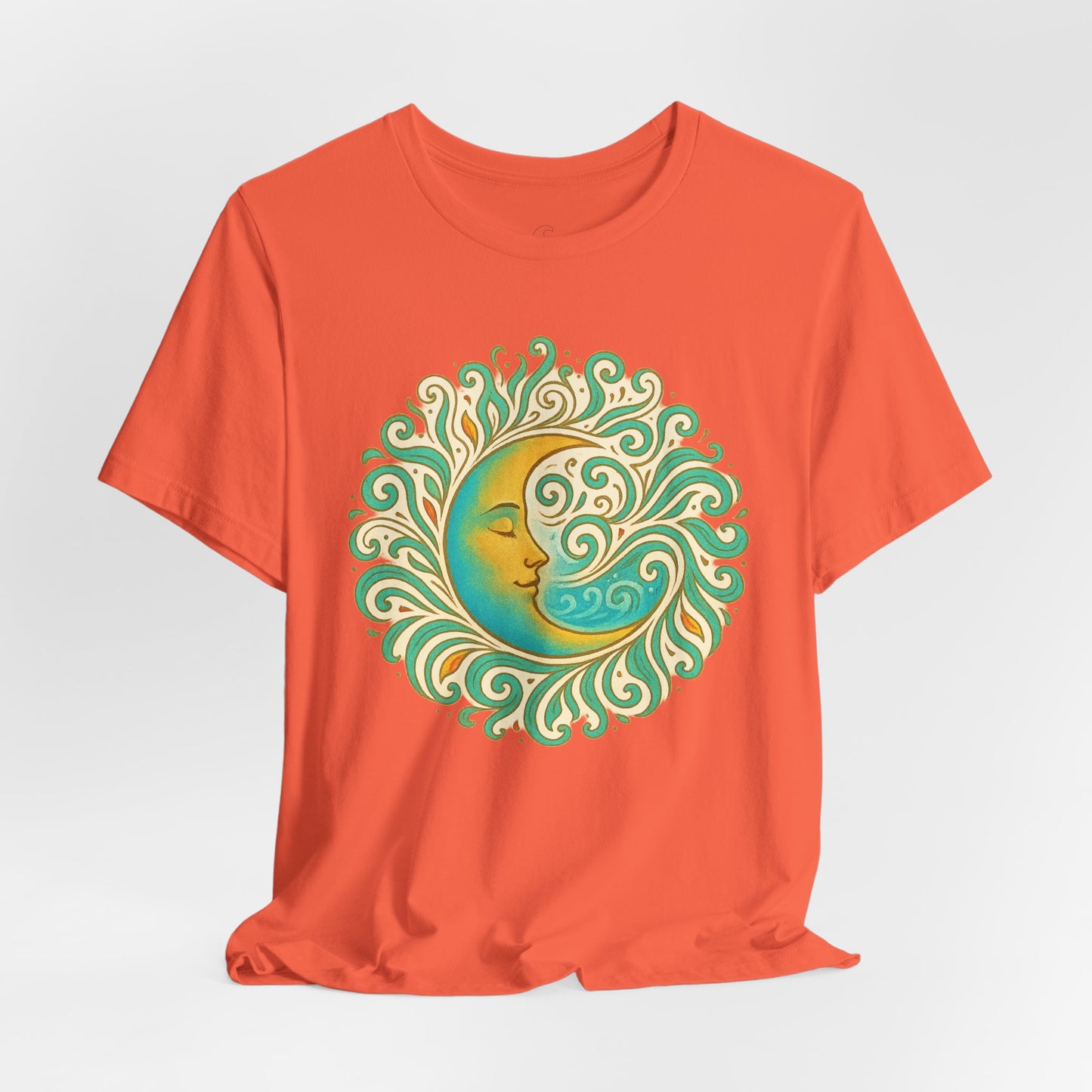 Ethereal Flow Unisex Short Sleeve Tee