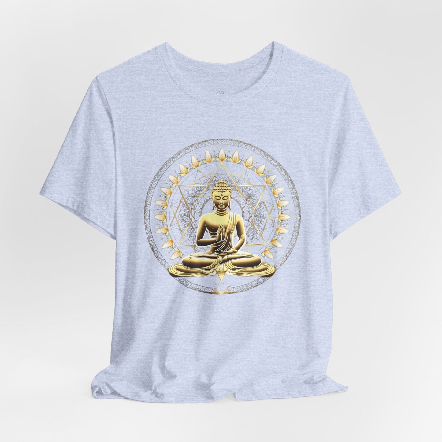 Golden Stillness Unisex Short Sleeve Tee