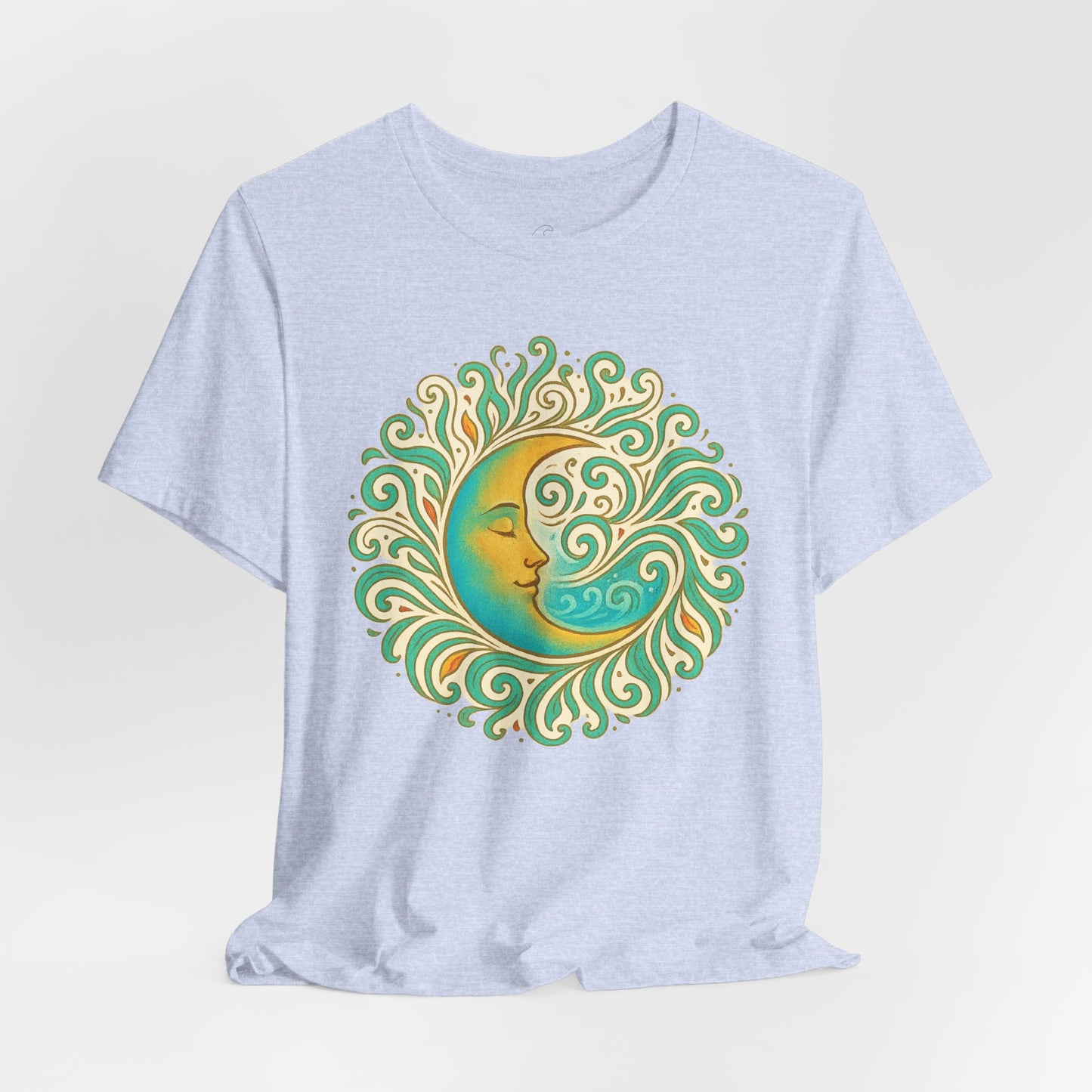 Ethereal Flow Unisex Short Sleeve Tee