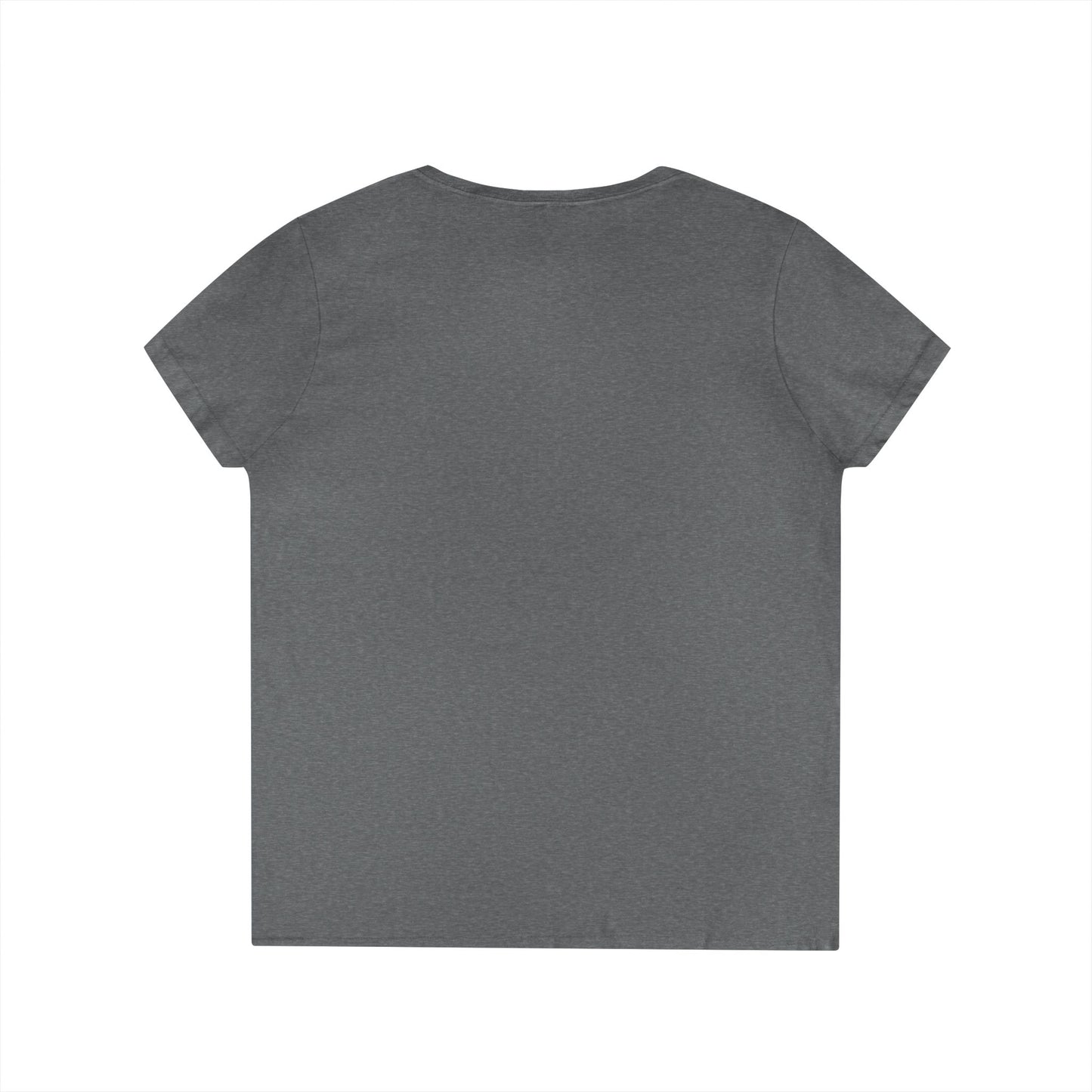 Easily Distracted by Dogs Ladies' V-Neck T-Shirt - Cute Pet Lover Gift