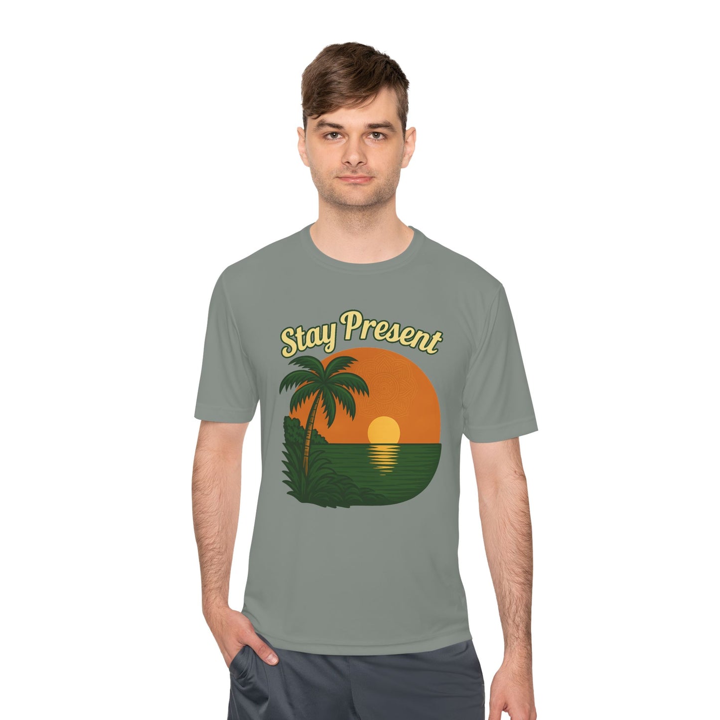 Stay Present Unisex Moisture Wicking (Dry-Fit)
