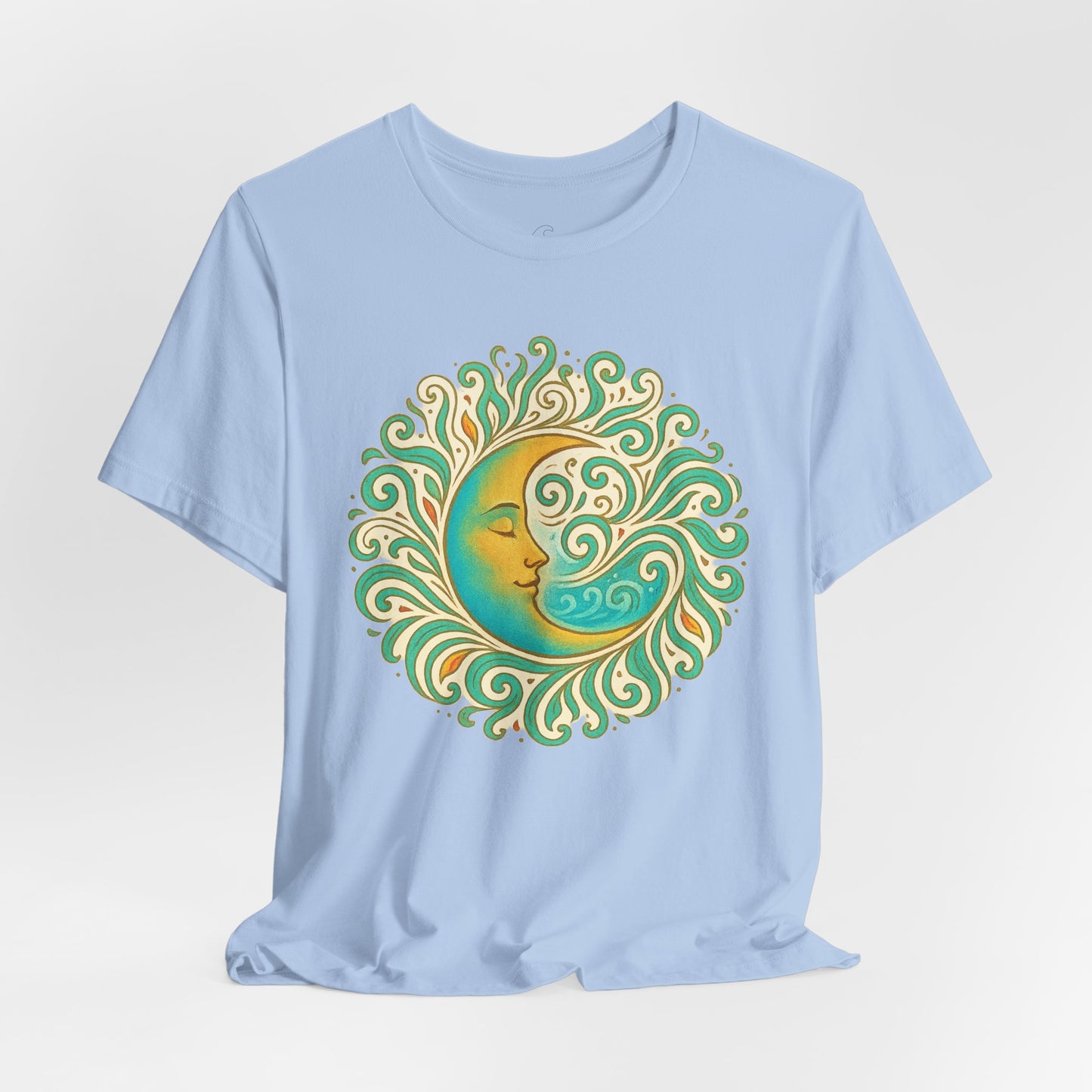 Ethereal Flow Unisex Short Sleeve Tee