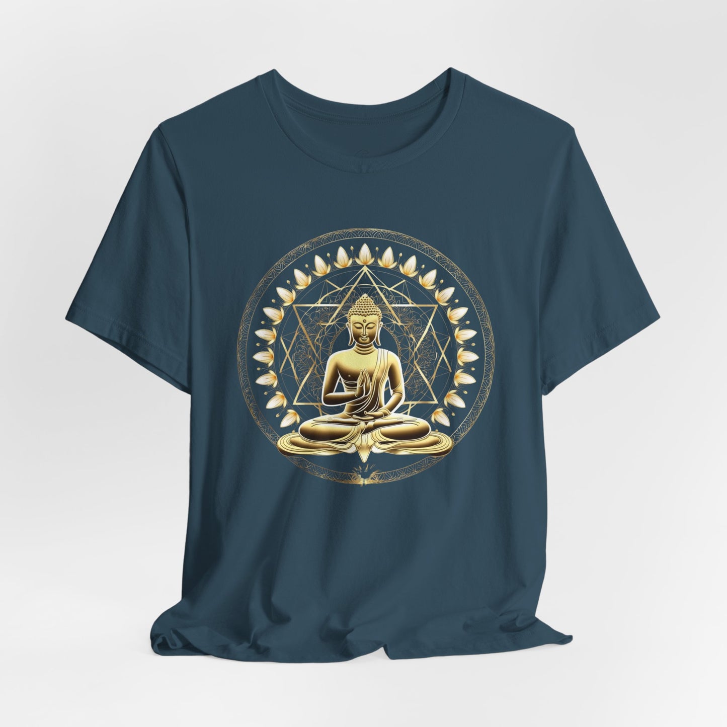 Golden Stillness Unisex Short Sleeve Tee