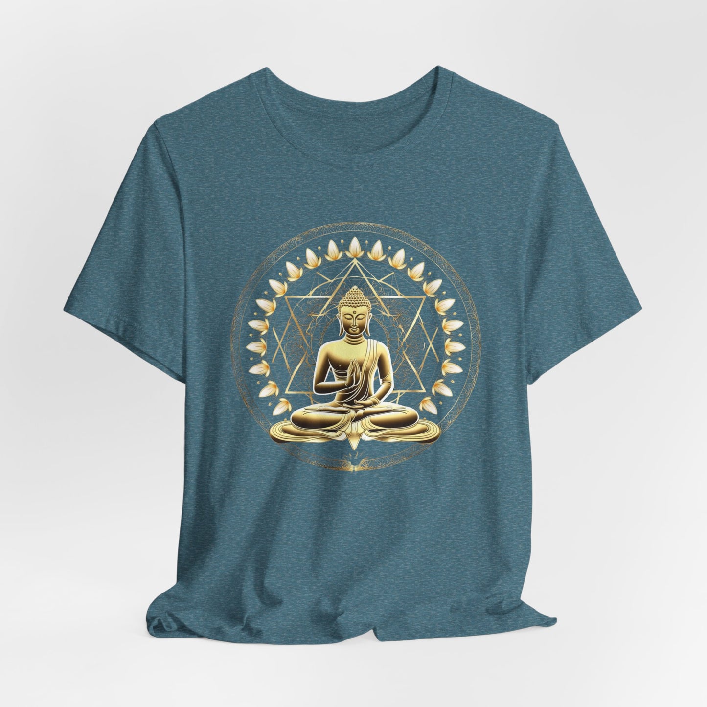 Golden Stillness Unisex Short Sleeve Tee