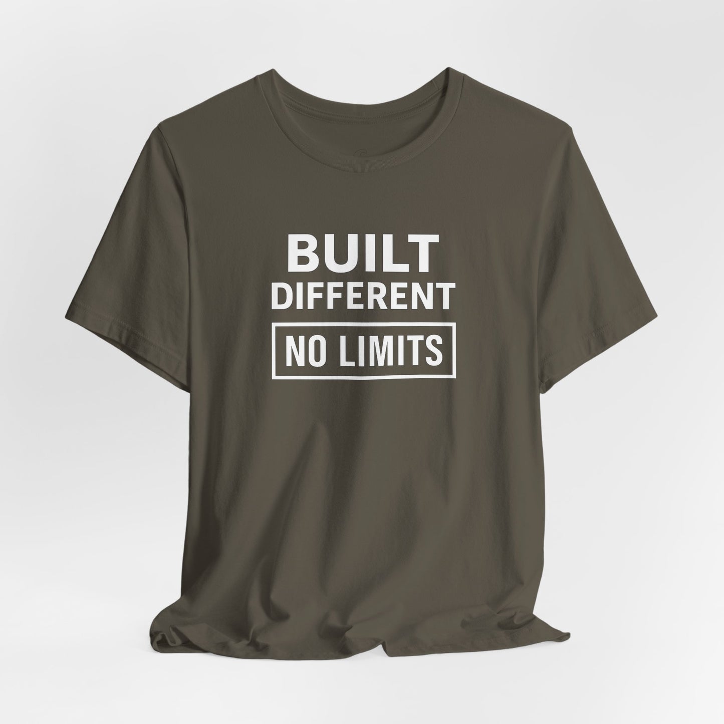 Built Different Unisex Short Sleeve Tee