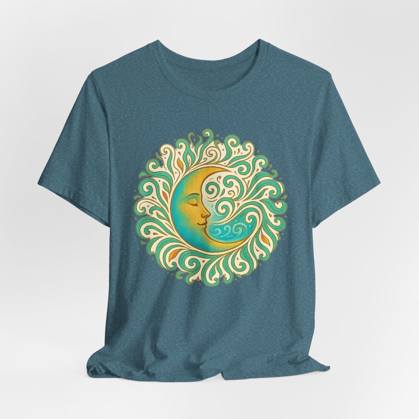 Ethereal Flow Unisex Short Sleeve Tee