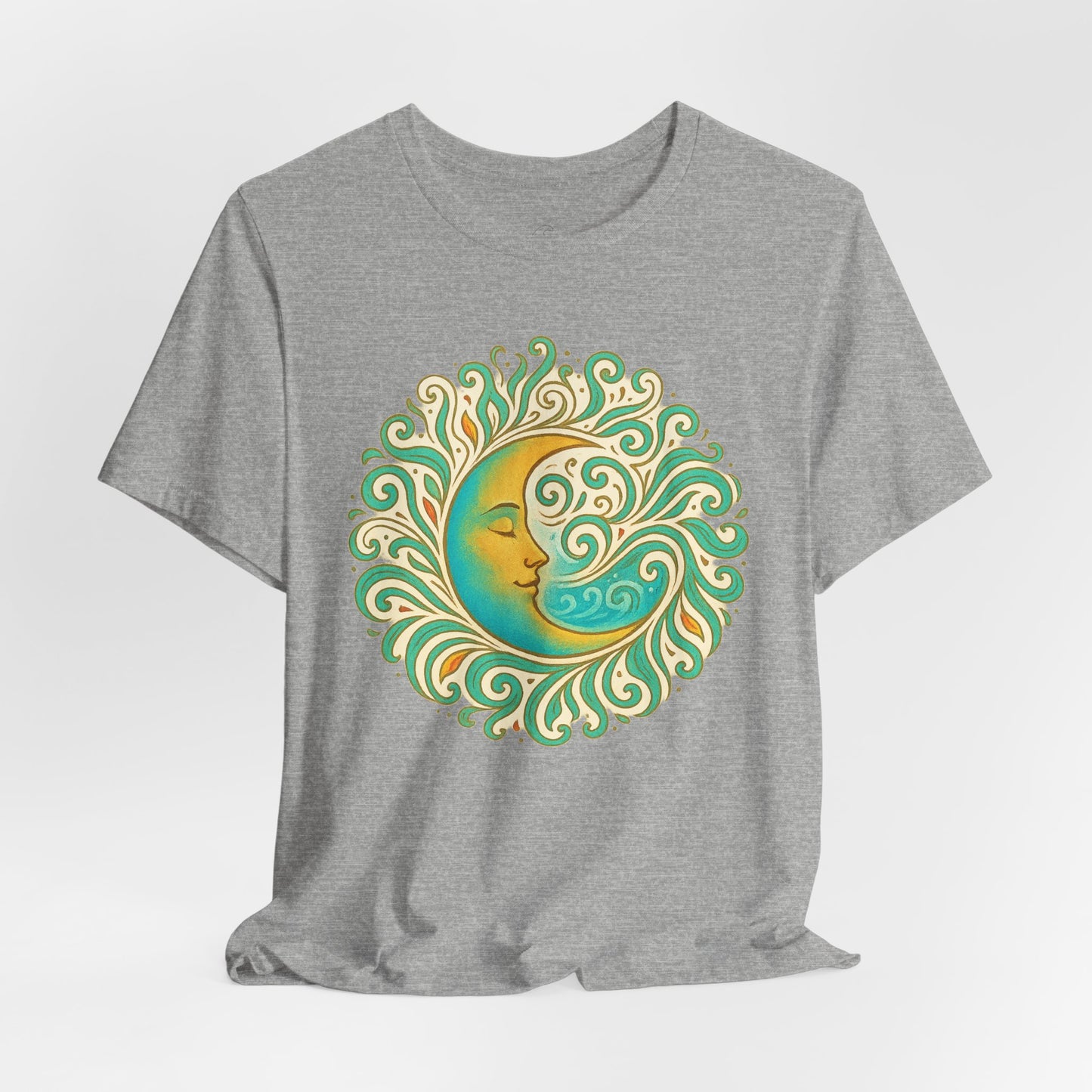 Ethereal Flow Unisex Short Sleeve Tee