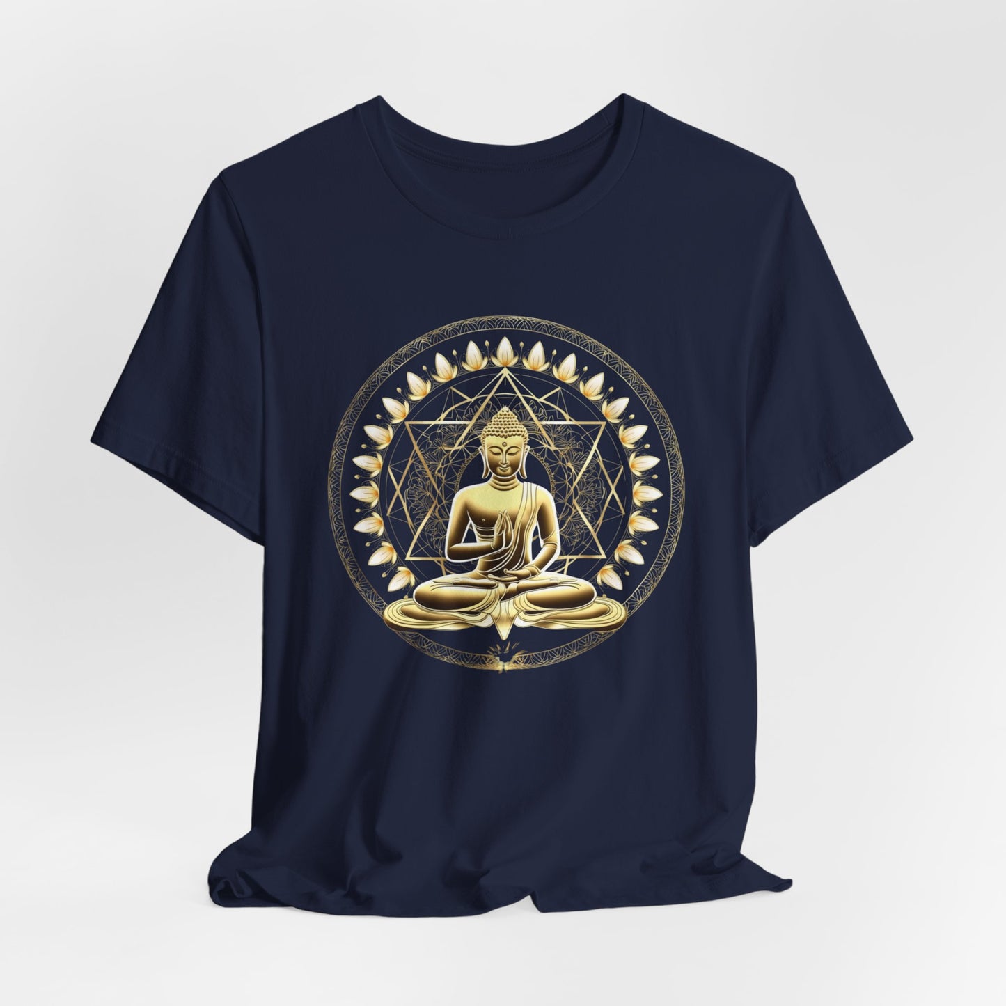 Golden Stillness Unisex Short Sleeve Tee