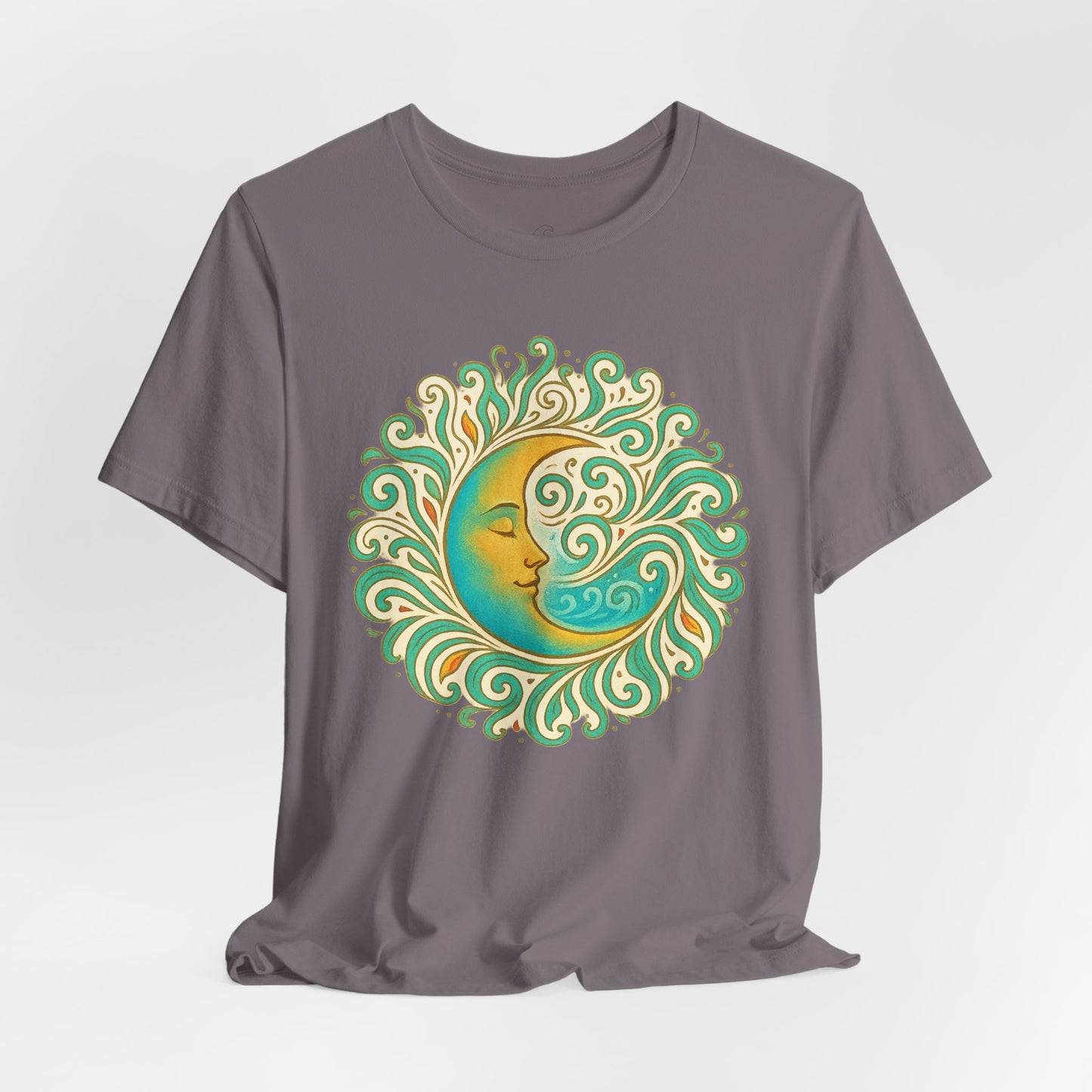 Ethereal Flow Unisex Short Sleeve Tee