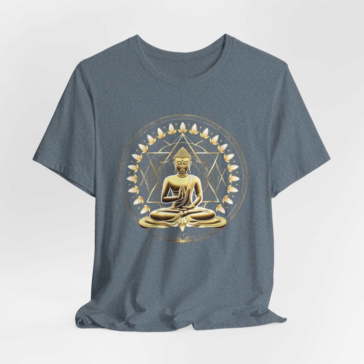 Golden Stillness Unisex Short Sleeve Tee