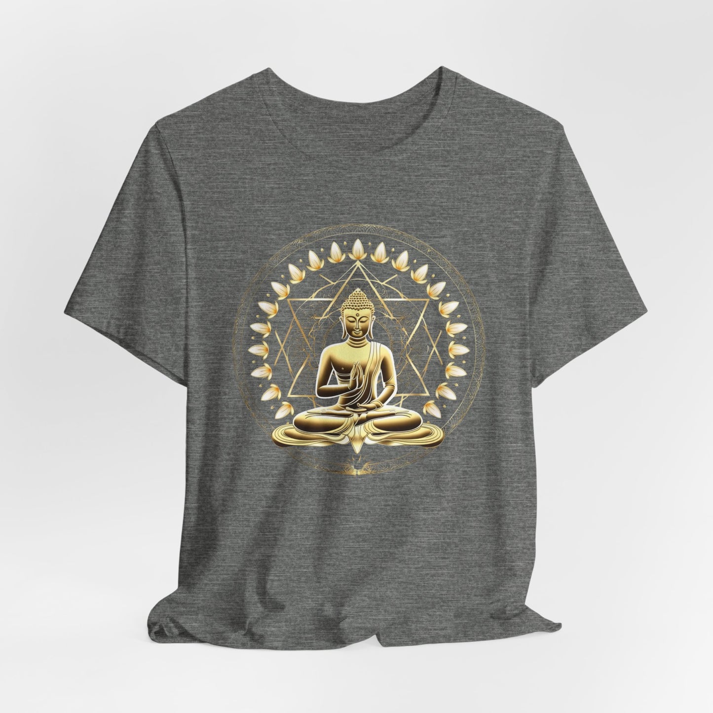 Golden Stillness Unisex Short Sleeve Tee