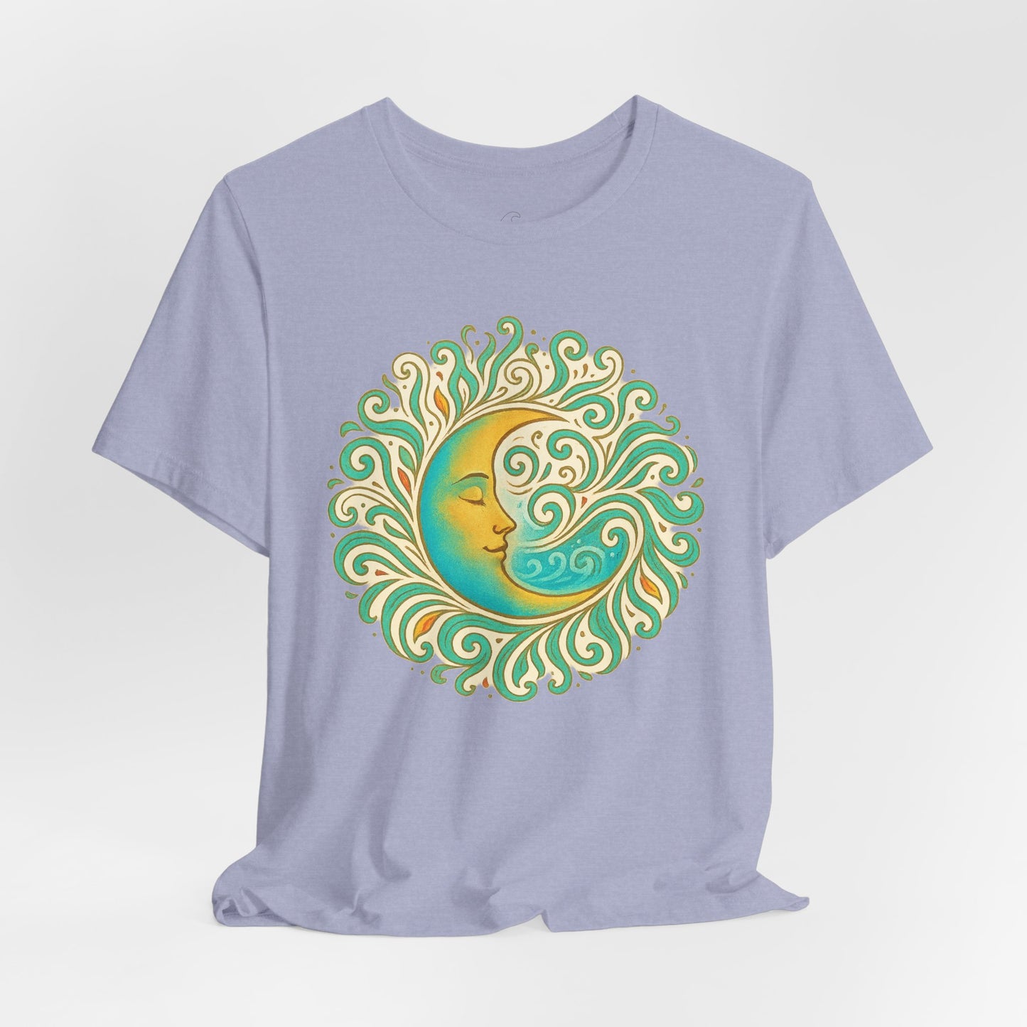 Ethereal Flow Unisex Short Sleeve Tee