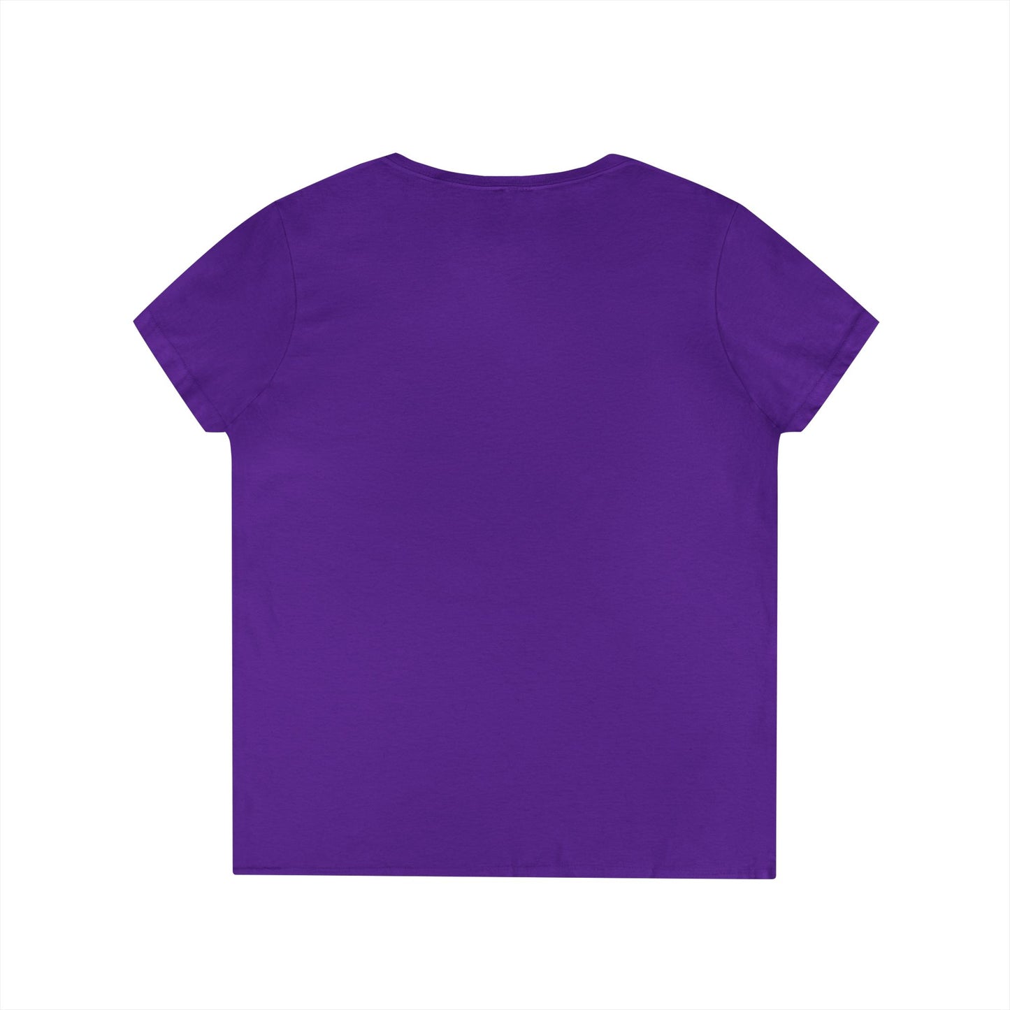 Easily Distracted by Dogs Ladies' V-Neck T-Shirt - Cute Pet Lover Gift
