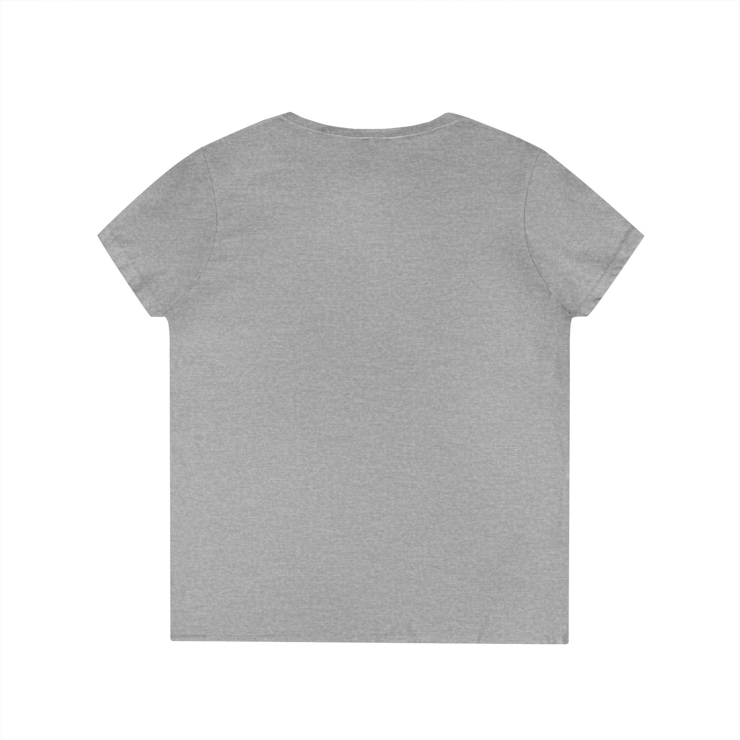 Easily Distracted by Dogs Ladies' V-Neck T-Shirt - Cute Pet Lover Gift