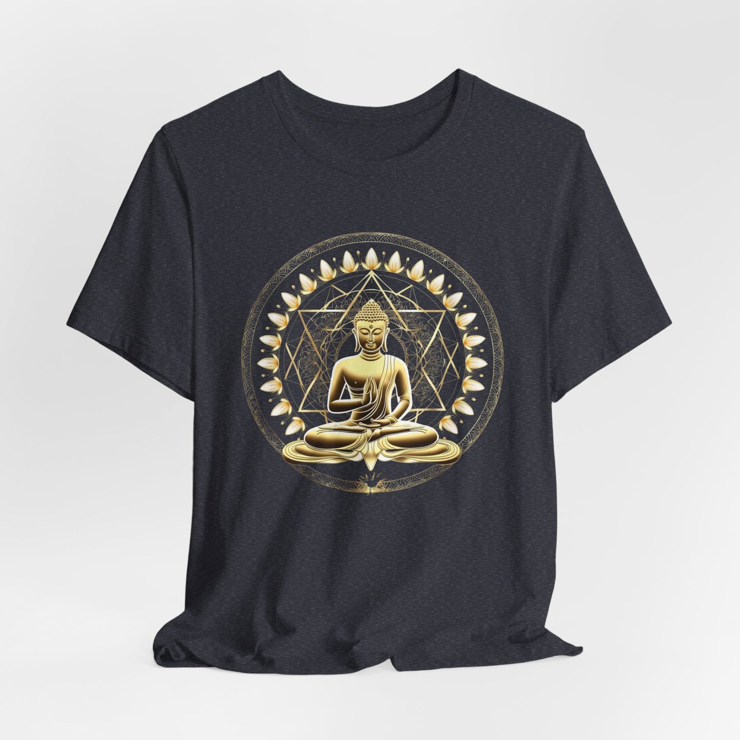Golden Stillness Unisex Short Sleeve Tee
