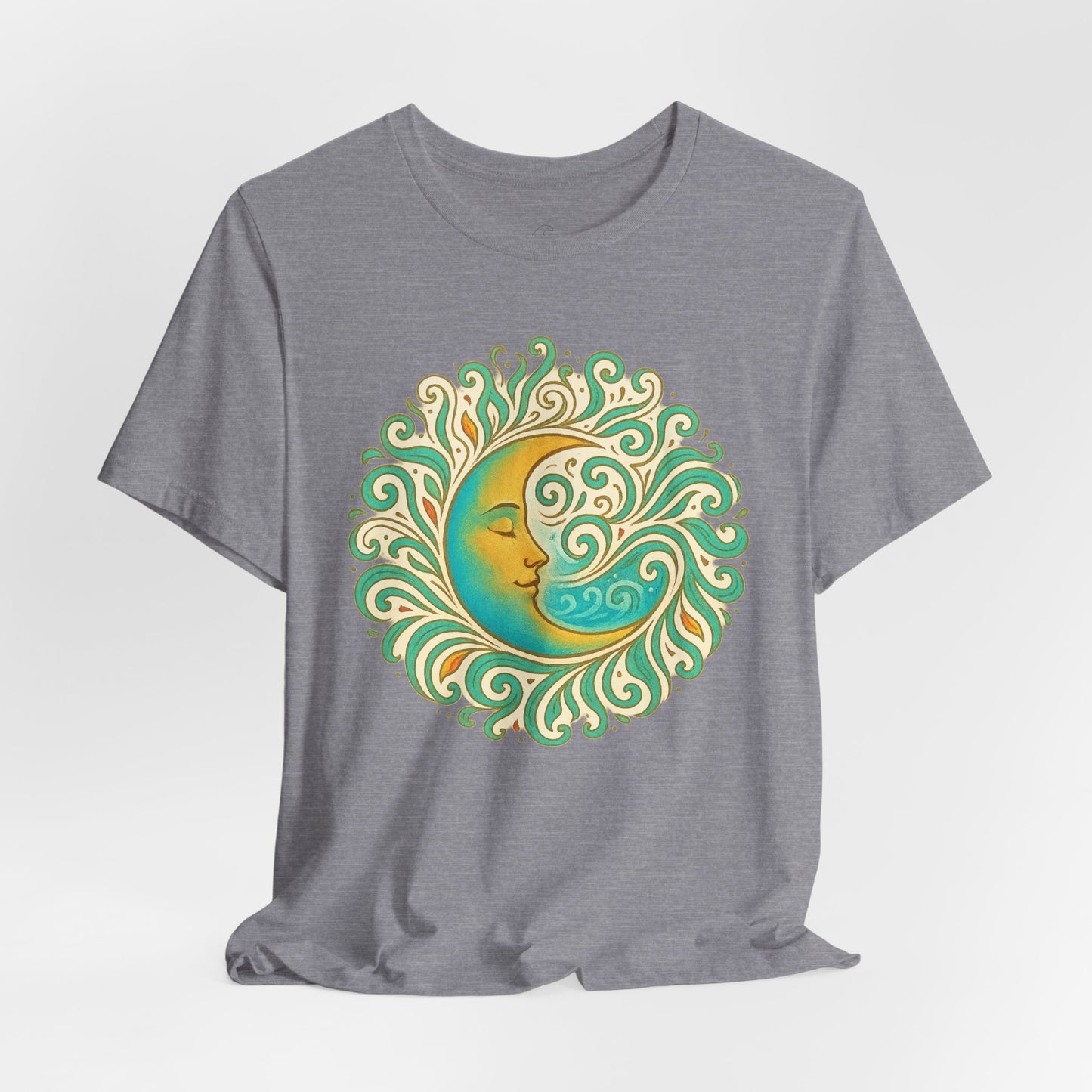 Ethereal Flow Unisex Short Sleeve Tee