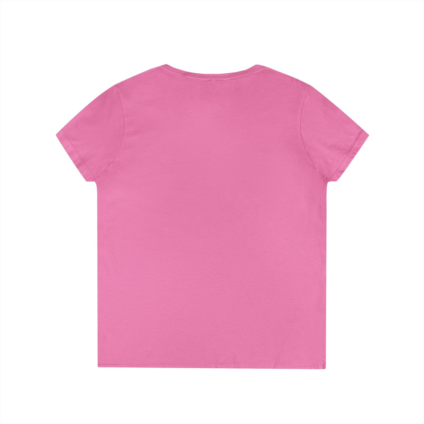 Easily Distracted by Dogs Ladies' V-Neck T-Shirt - Cute Pet Lover Gift