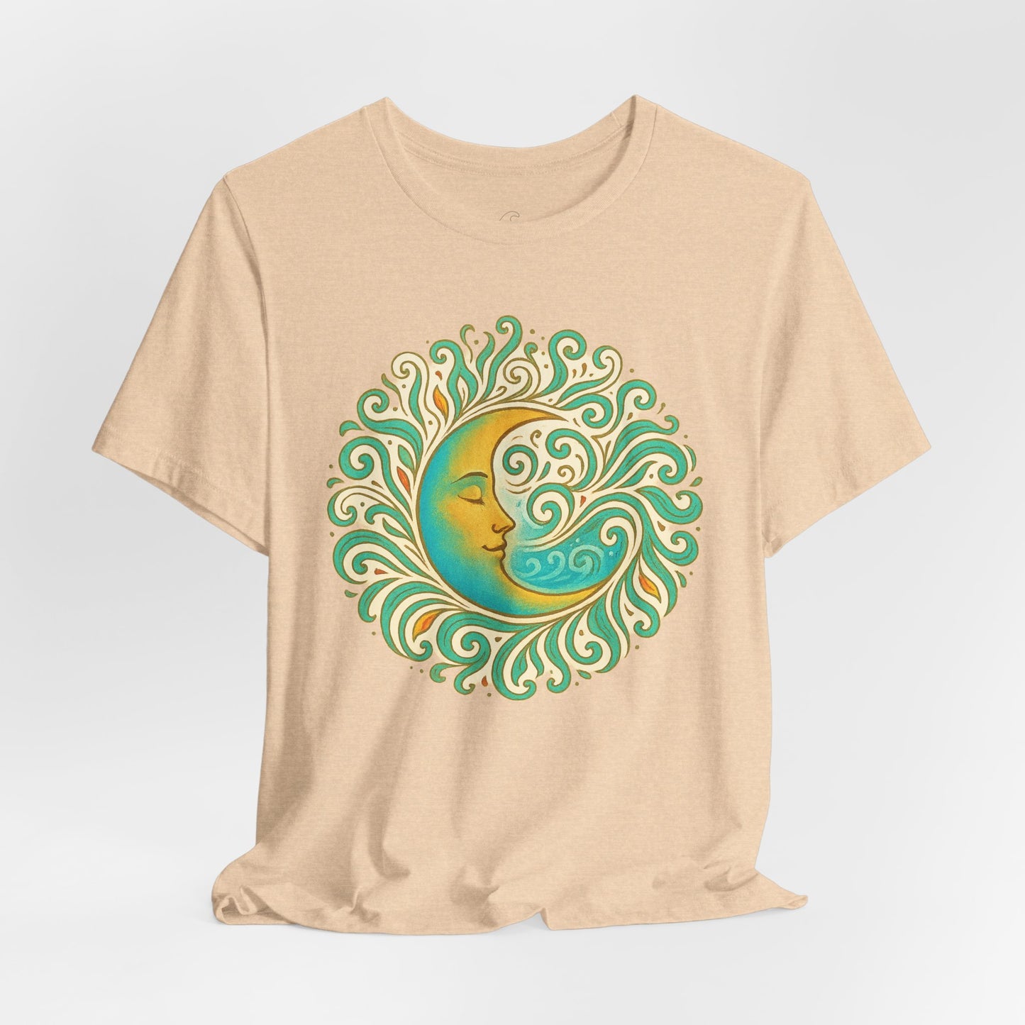 Ethereal Flow Unisex Short Sleeve Tee