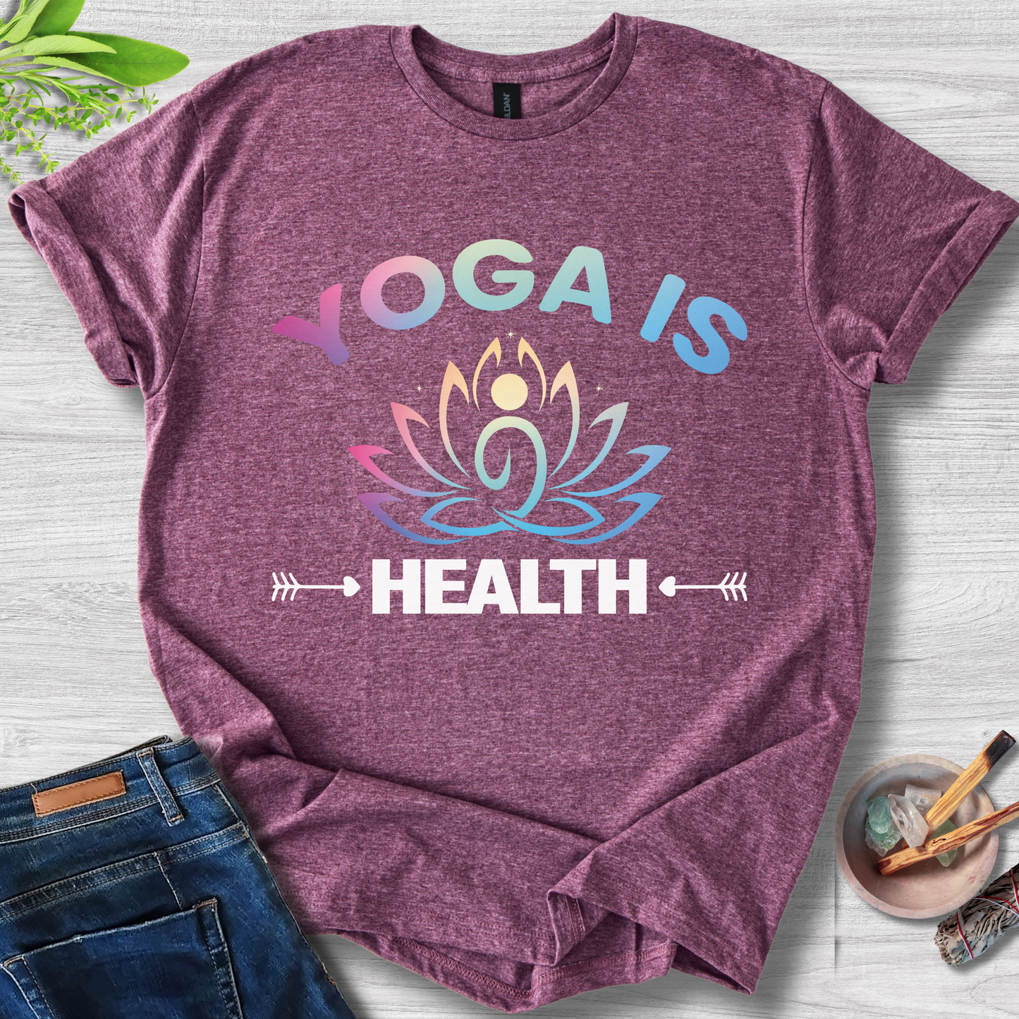 Yoga Is Health T-Shirt
