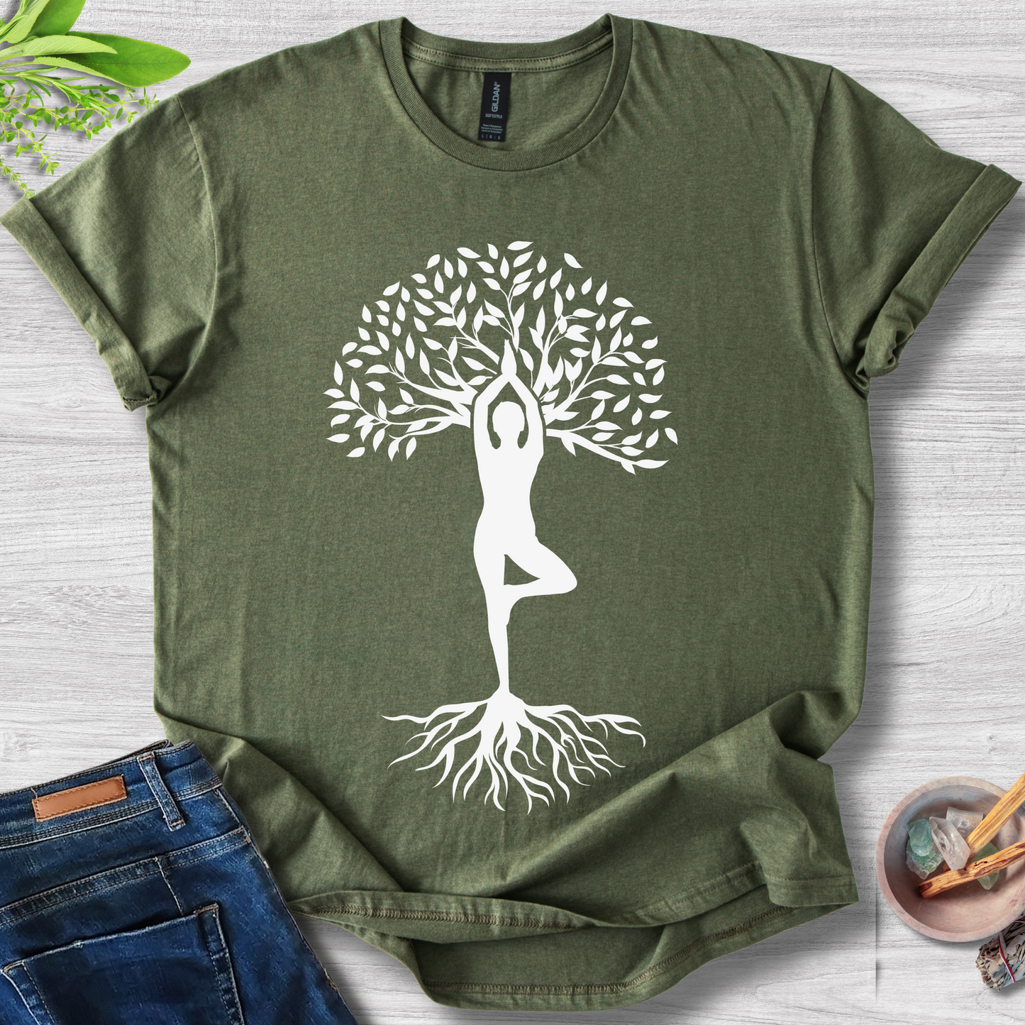 Tree of Balance Unisex Softstyle T-Shirt