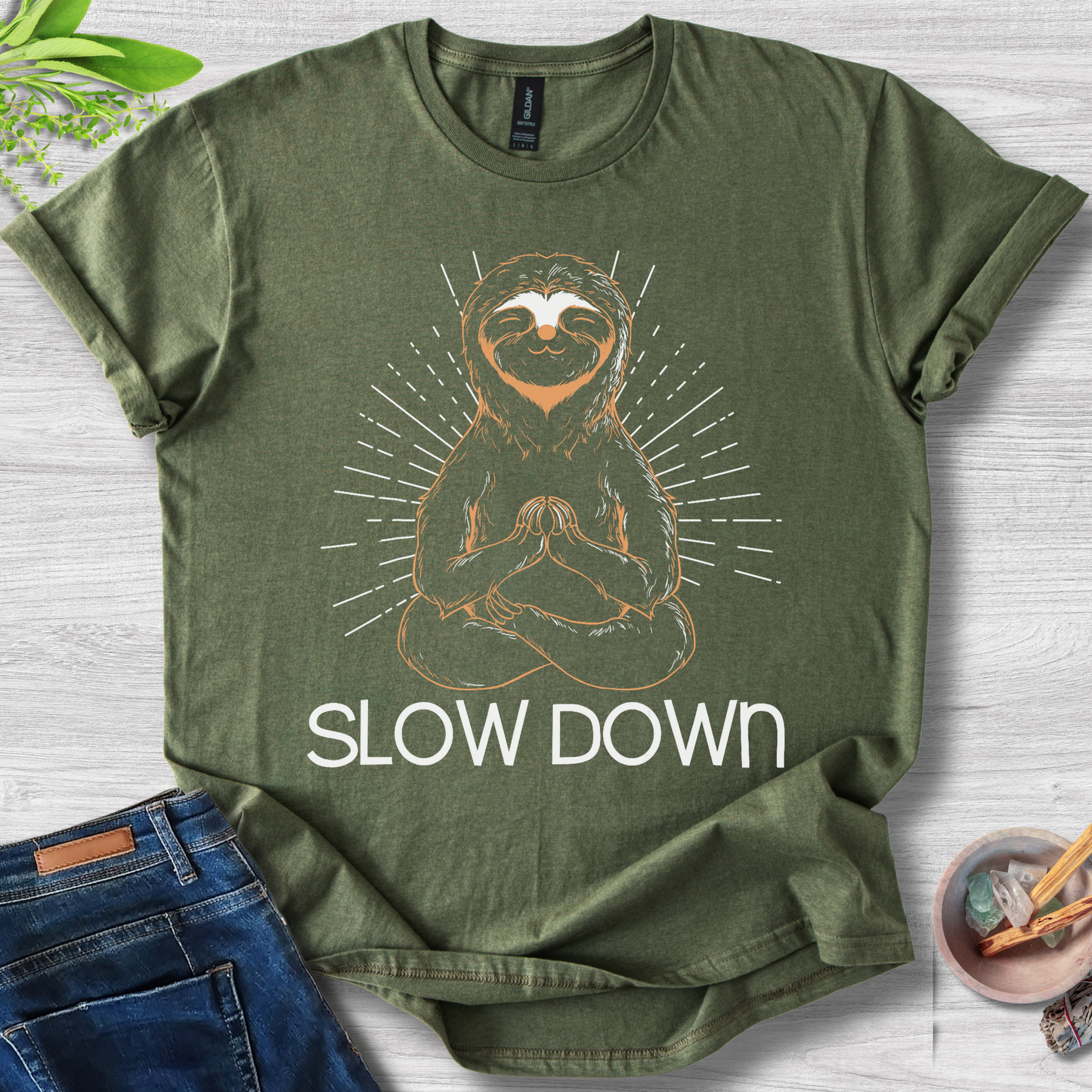 Slow Down Unisex Softstyle T-Shirt