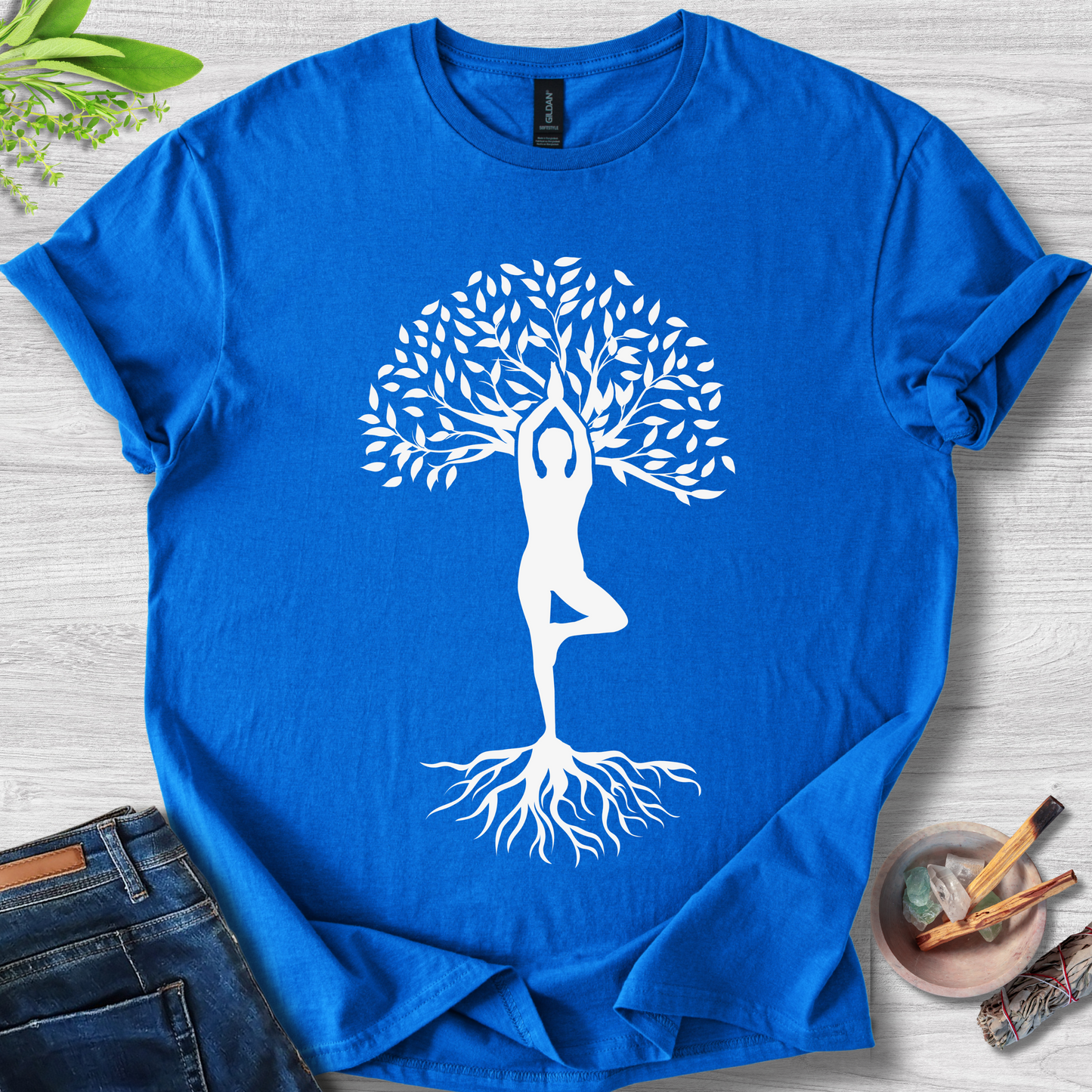 Tree of Balance Unisex Softstyle T-Shirt
