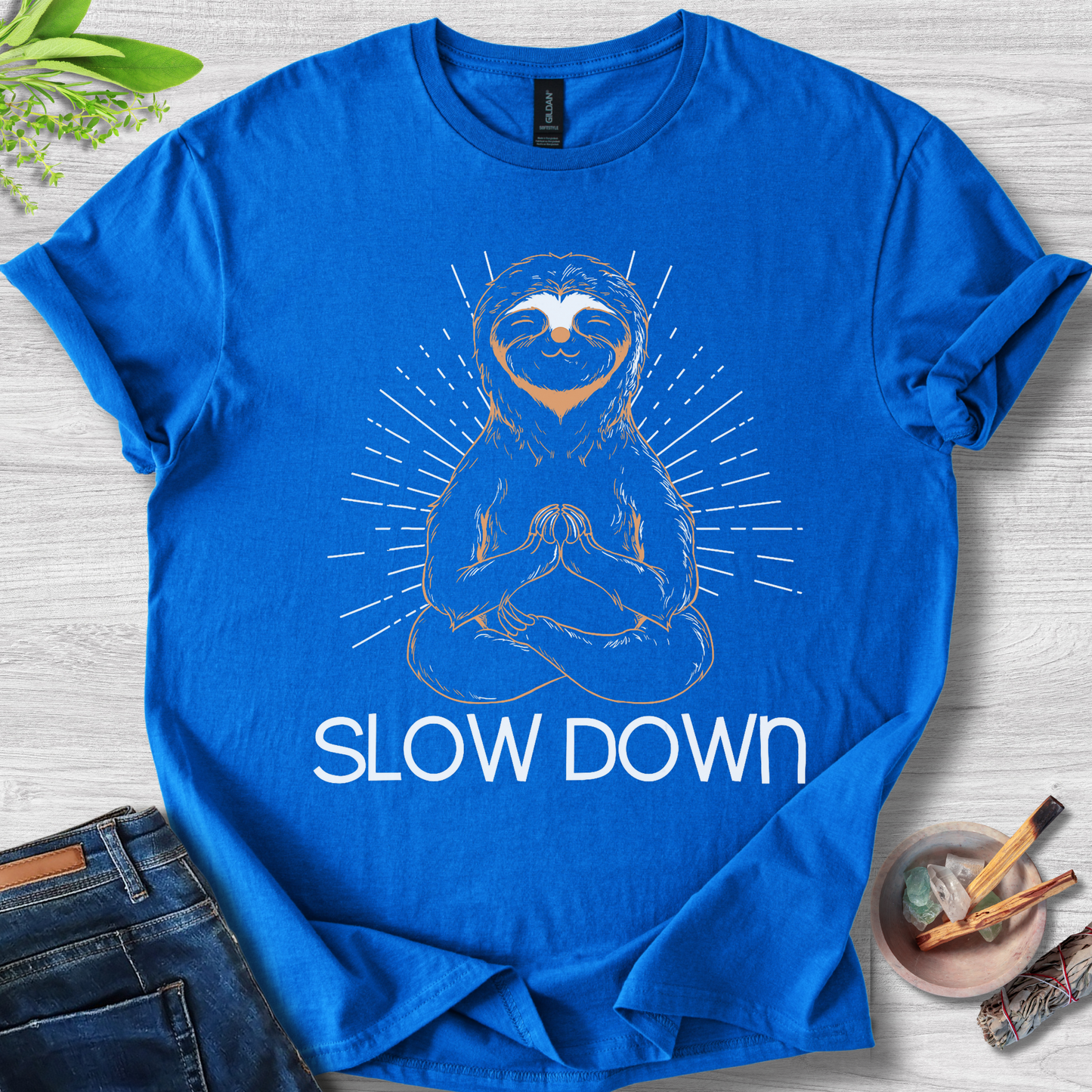 Slow Down Unisex Softstyle T-Shirt