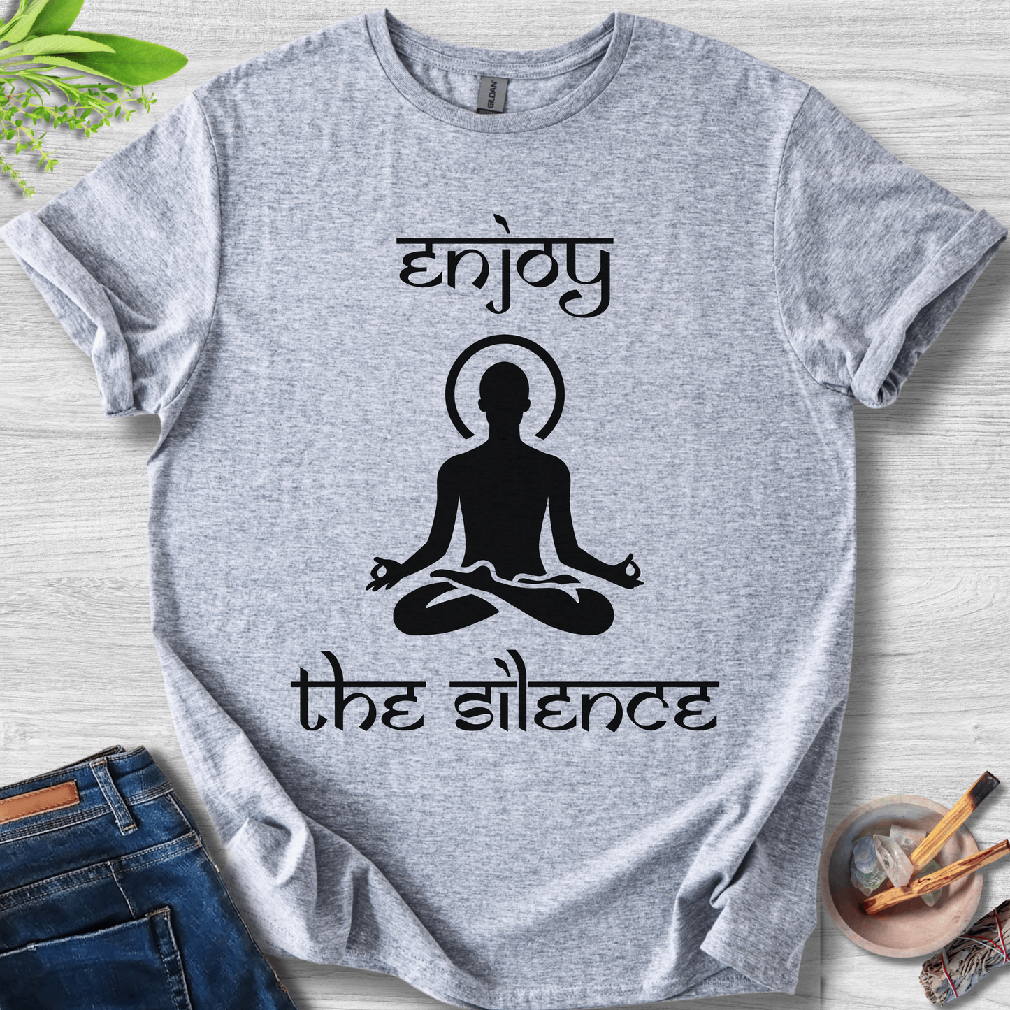 Enjoy The Silence Unisex Softstyle T-Shirt