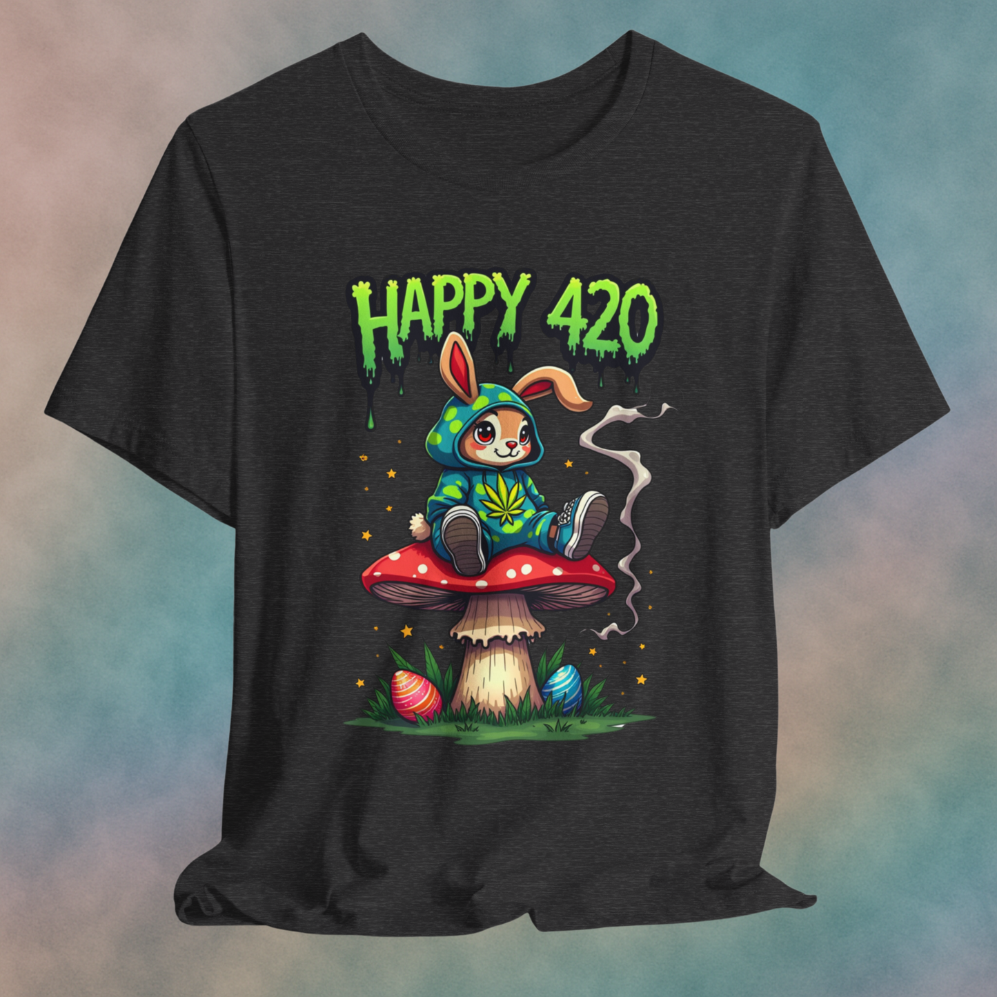 Happy 420 Unisex Short Sleeve Tee