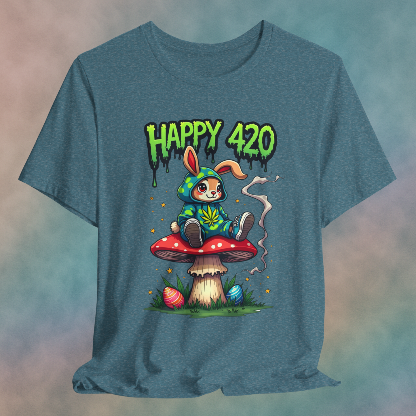 Happy 420 Unisex Short Sleeve Tee