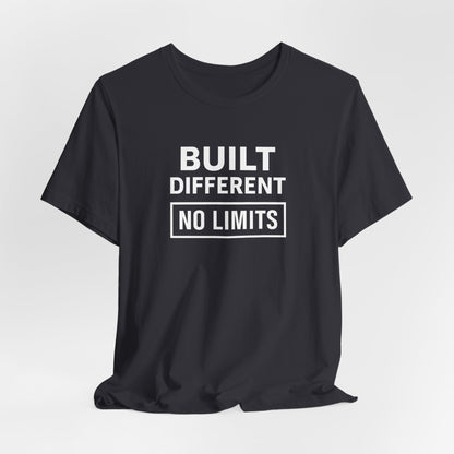 Built Different Unisex Short Sleeve Tee