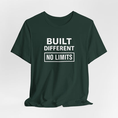 Built Different Unisex Short Sleeve Tee