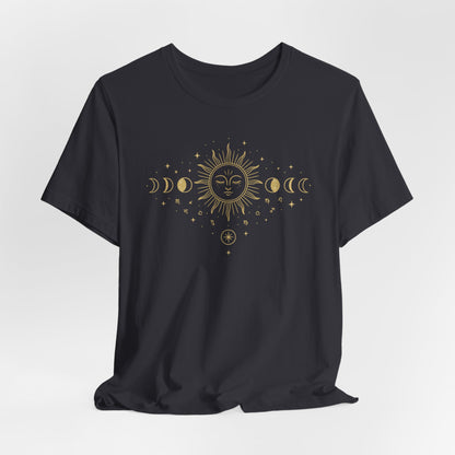 Lunar Serenity Unisex Short Sleeve Tee