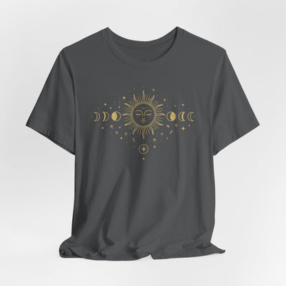 Lunar Serenity Unisex Short Sleeve Tee