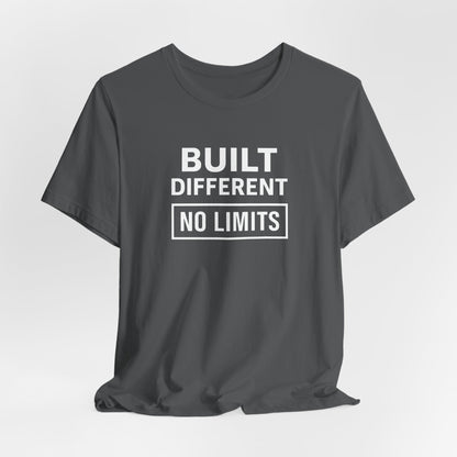 Built Different Unisex Short Sleeve Tee