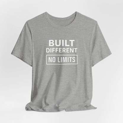 Built Different Unisex Short Sleeve Tee