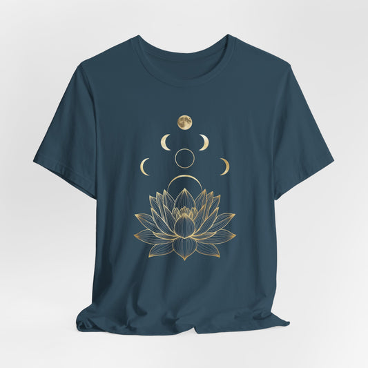 Lunar Bloom Unisex Short Sleeve Tee
