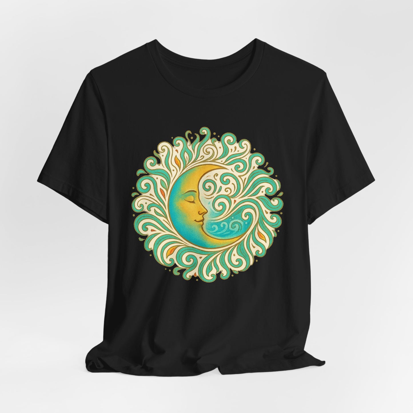 Ethereal Flow Unisex Short Sleeve Tee