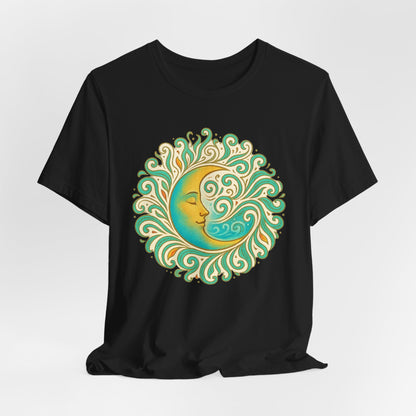 Ethereal Flow Unisex Short Sleeve Tee