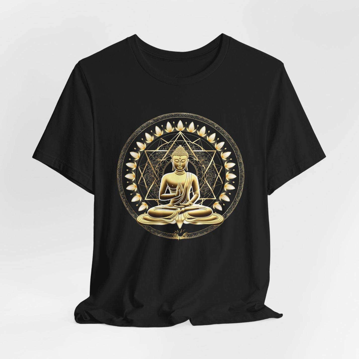 Golden Stillness Unisex Short Sleeve Tee