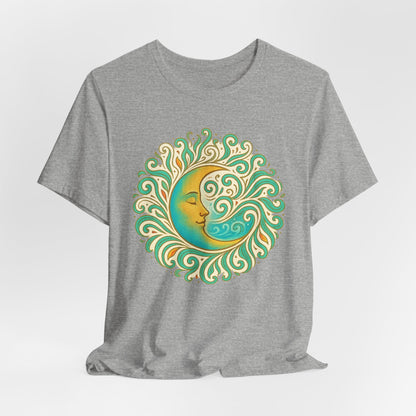 Ethereal Flow Unisex Short Sleeve Tee