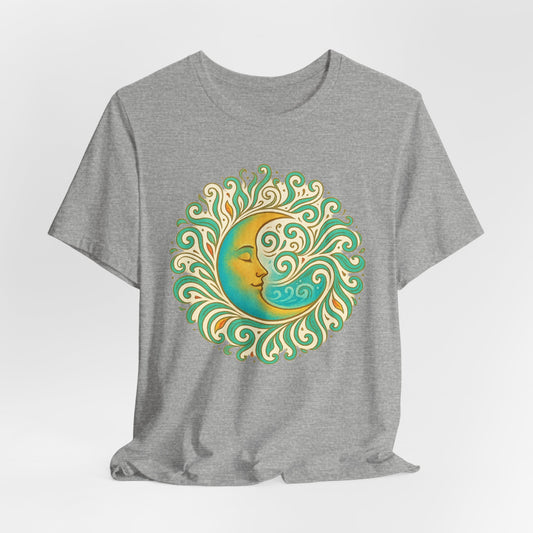 Ethereal Flow Unisex Short Sleeve Tee