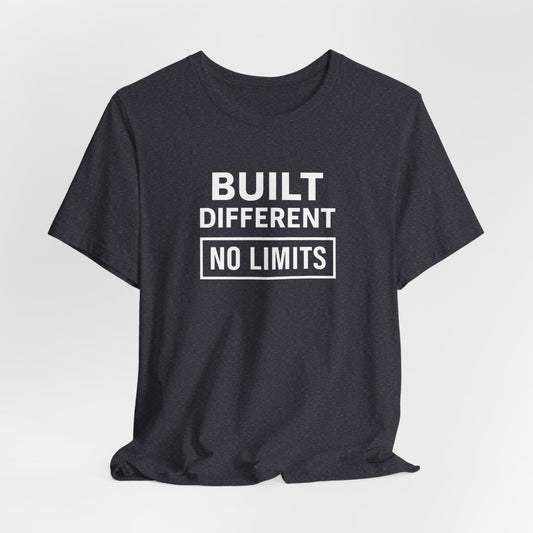 Built Different Unisex Short Sleeve Tee