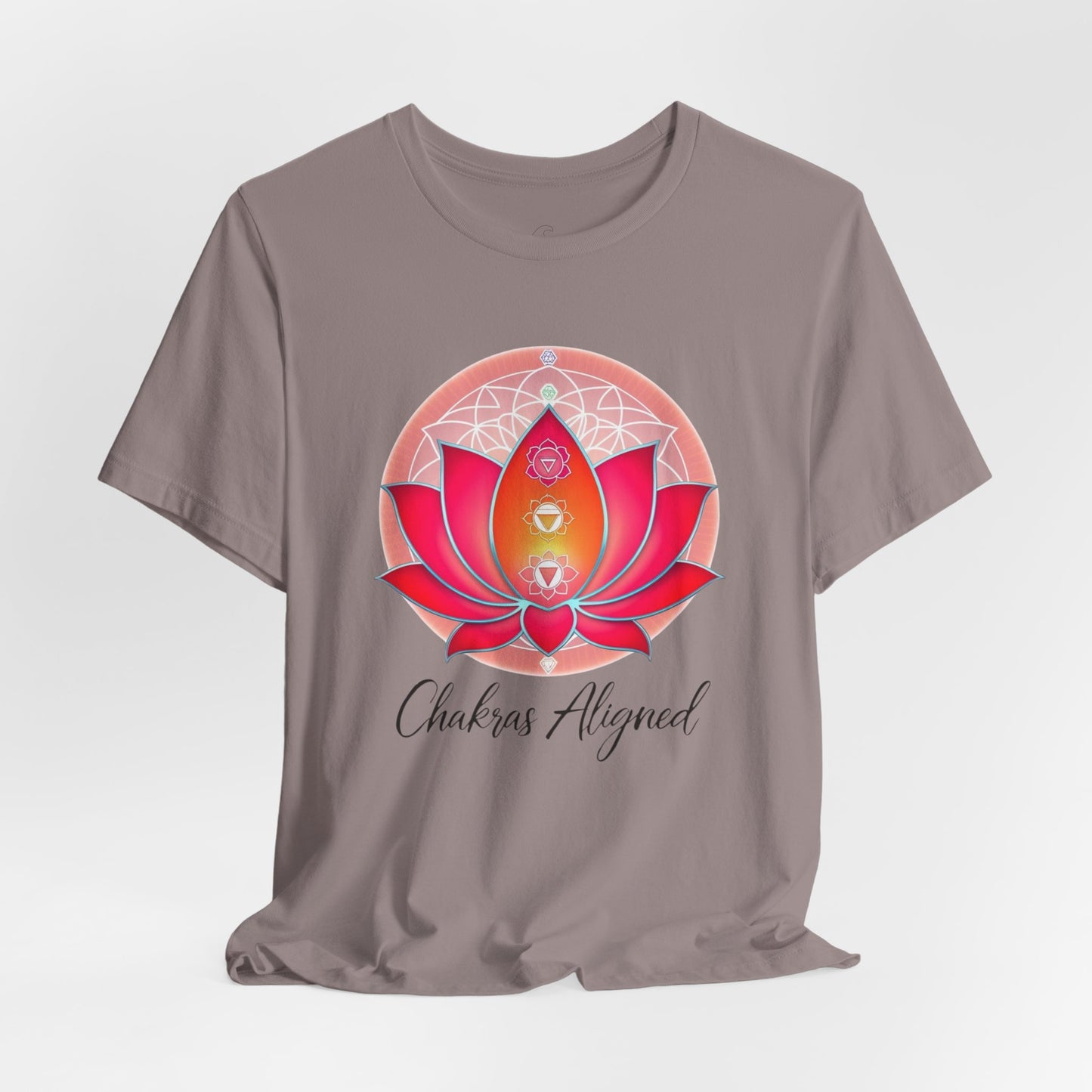 Chakras Aligned Unisex Short Sleeve Tee