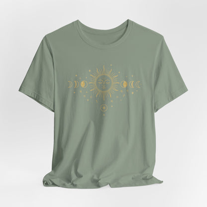 Lunar Serenity Unisex Short Sleeve Tee