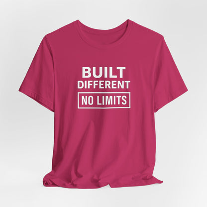 Built Different Unisex Short Sleeve Tee