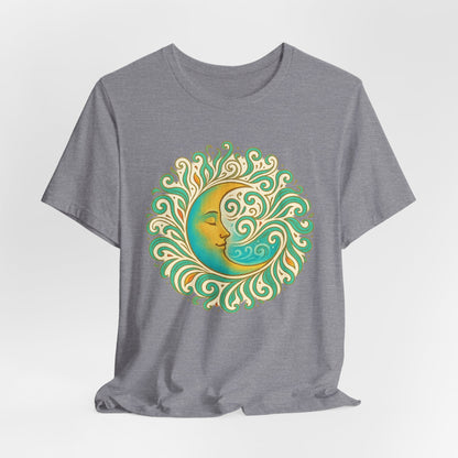 Ethereal Flow Unisex Short Sleeve Tee