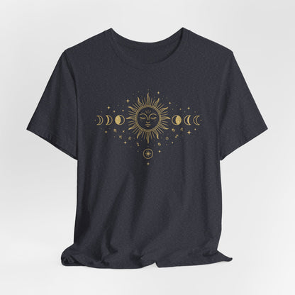Lunar Serenity Unisex Short Sleeve Tee