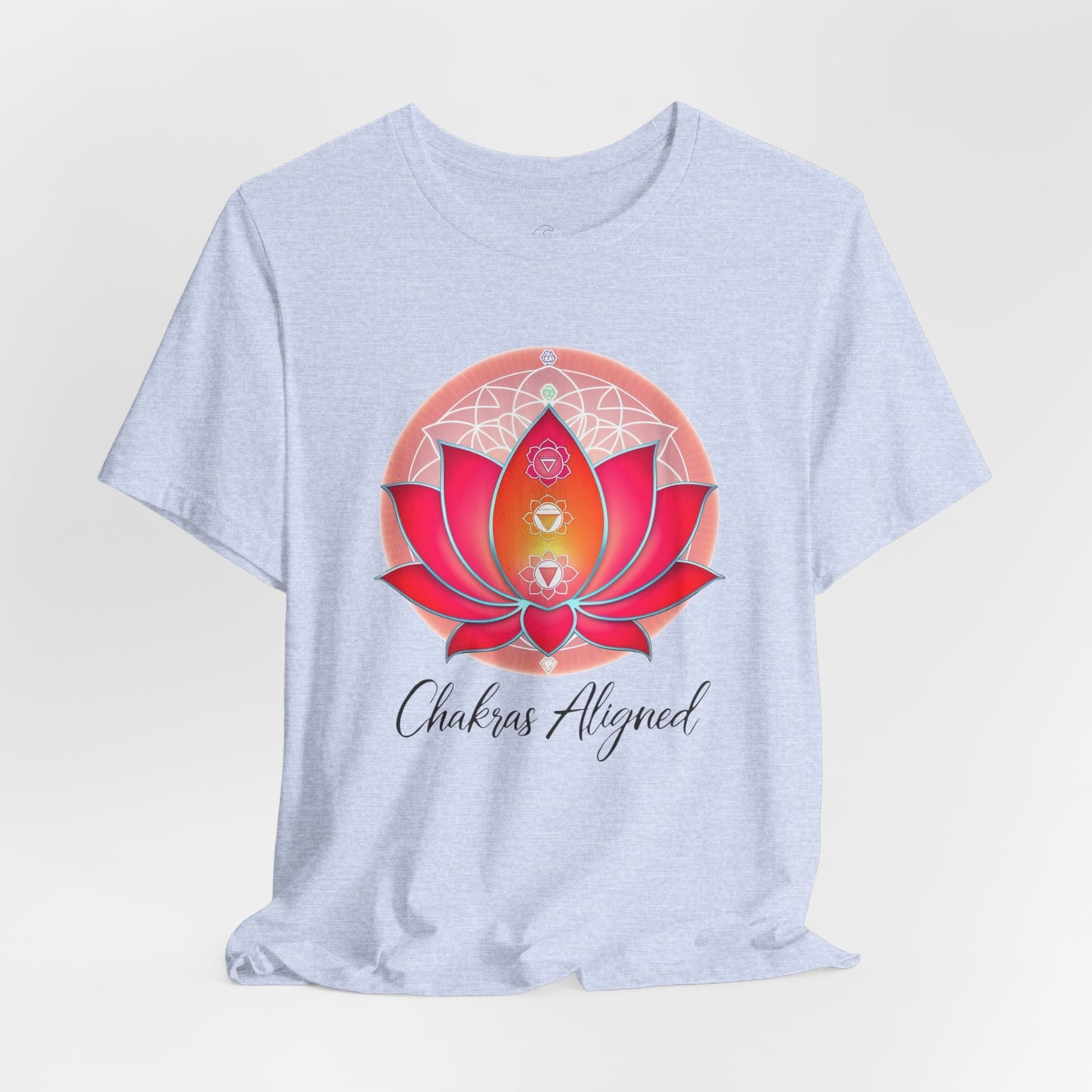 Chakras Aligned Unisex Short Sleeve Tee
